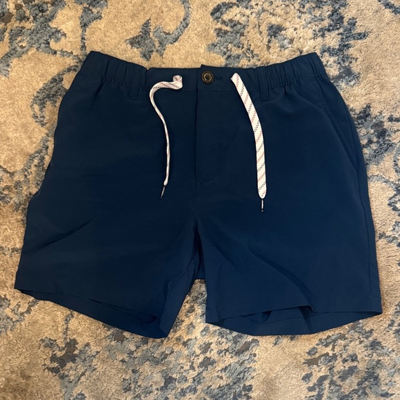 Chubbies men’s 6” blue bathing suit  Drawstring Shorts. Size Large - Picture 1 of 4